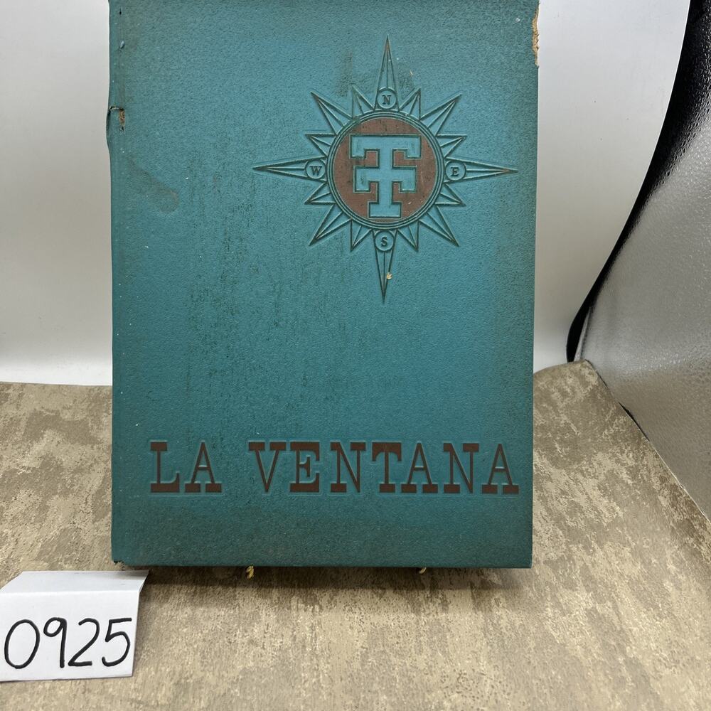 LA VENTANA Vintage Hardcover Texas Tech Yearbook 1958